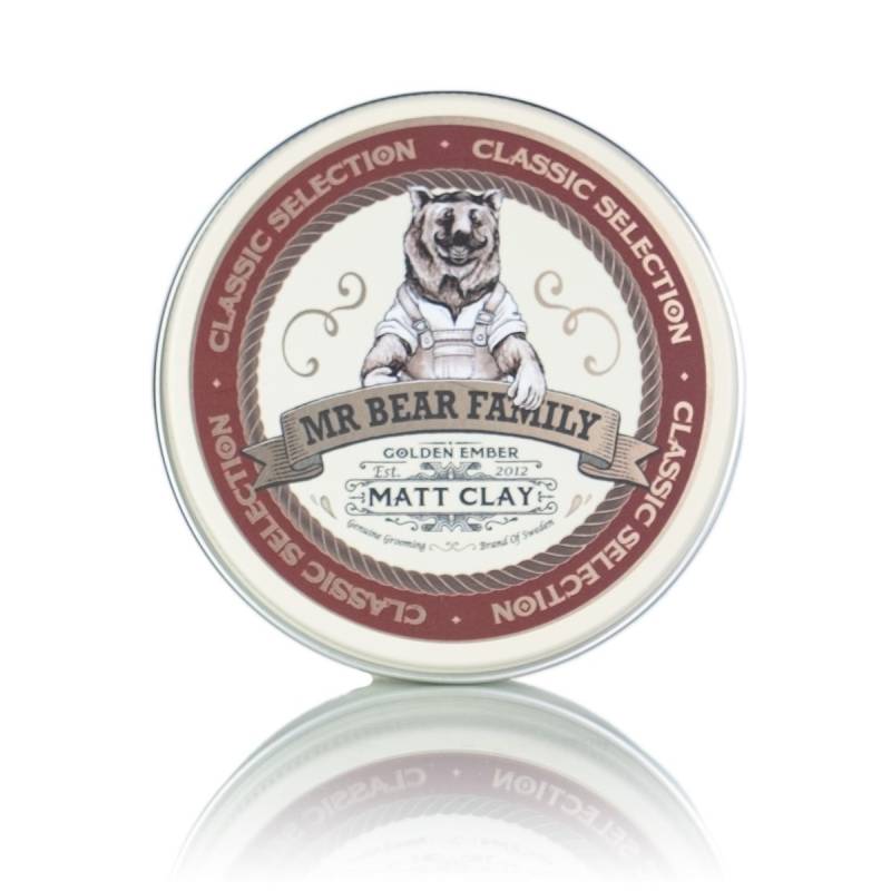 Golden Ember - Pomade Matt Clay von Mr. Bear Family