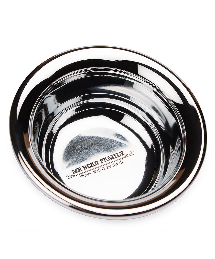 Mr. Bear Family - Shaving Bowl - Stainless Steel von Mr. Bear Family