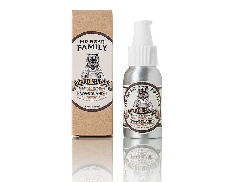 Woodland - Beard Shaper von Mr. Bear Family