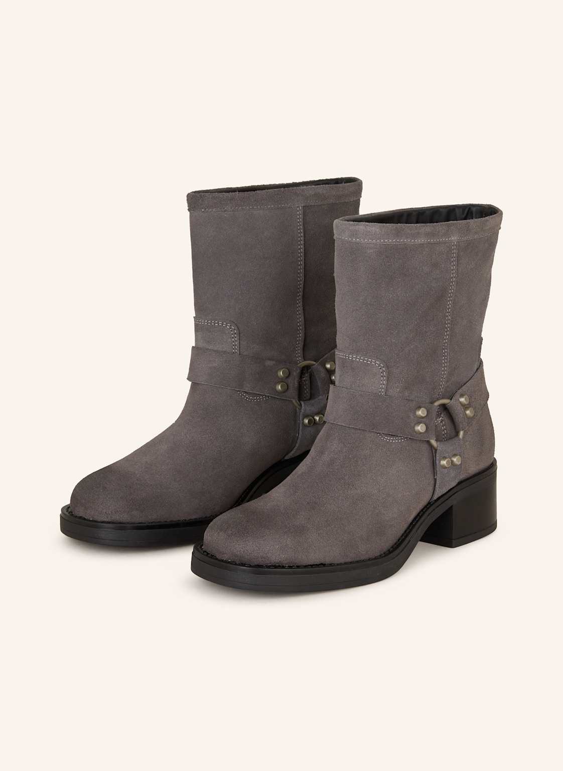 Mrs & Hugs Biker Boots grau Mrs & Hugs Biker Boots grau von Mrs & HUGS