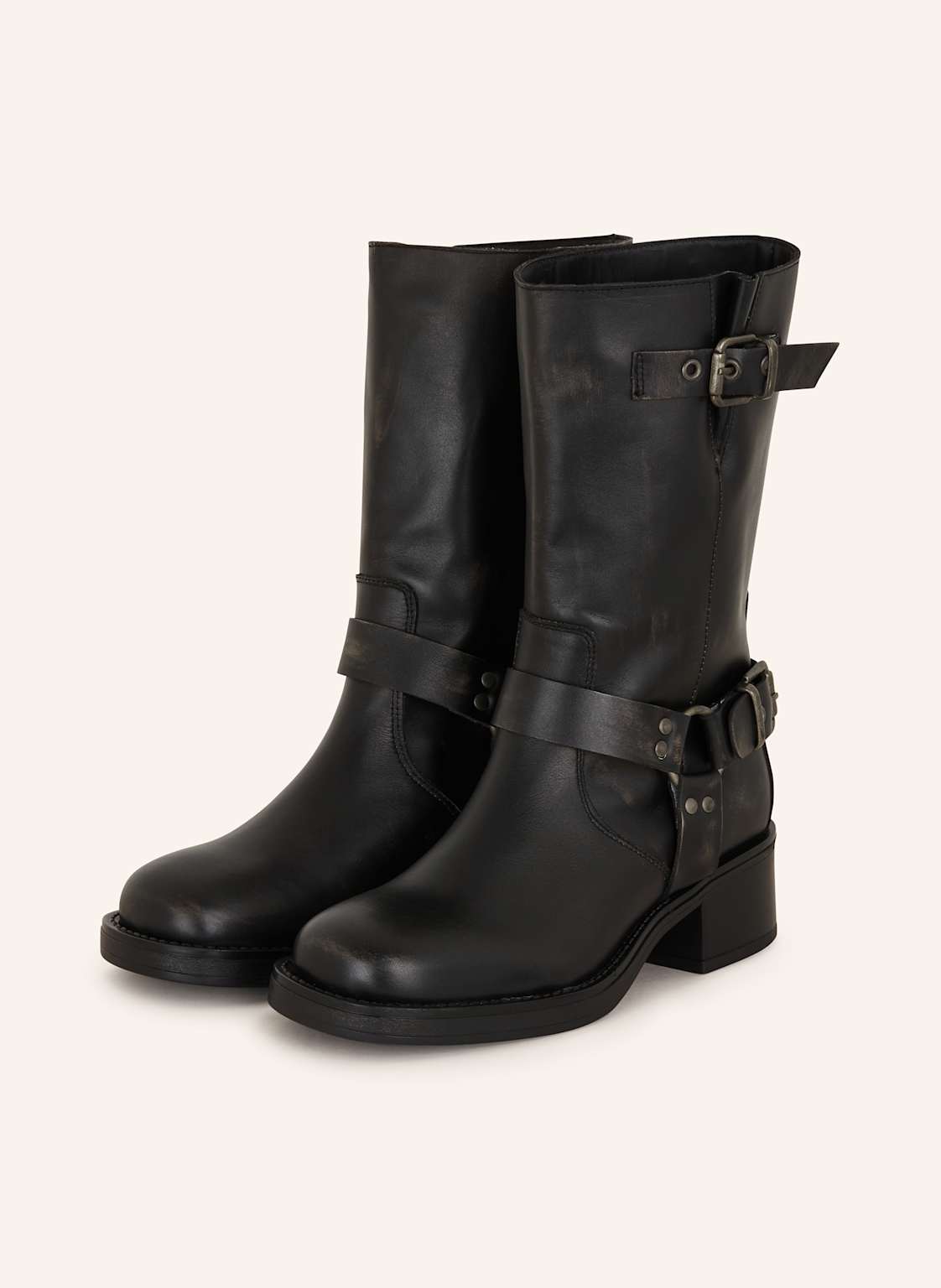 Mrs & Hugs Biker Boots schwarz Mrs & Hugs Biker Boots schwarz von Mrs & HUGS
