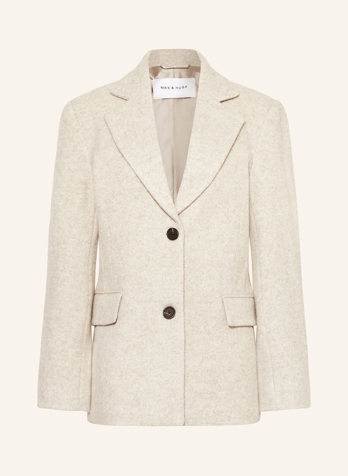 Mrs & Hugs Blazer beige Mrs & Hugs Blazer beige von Mrs & HUGS