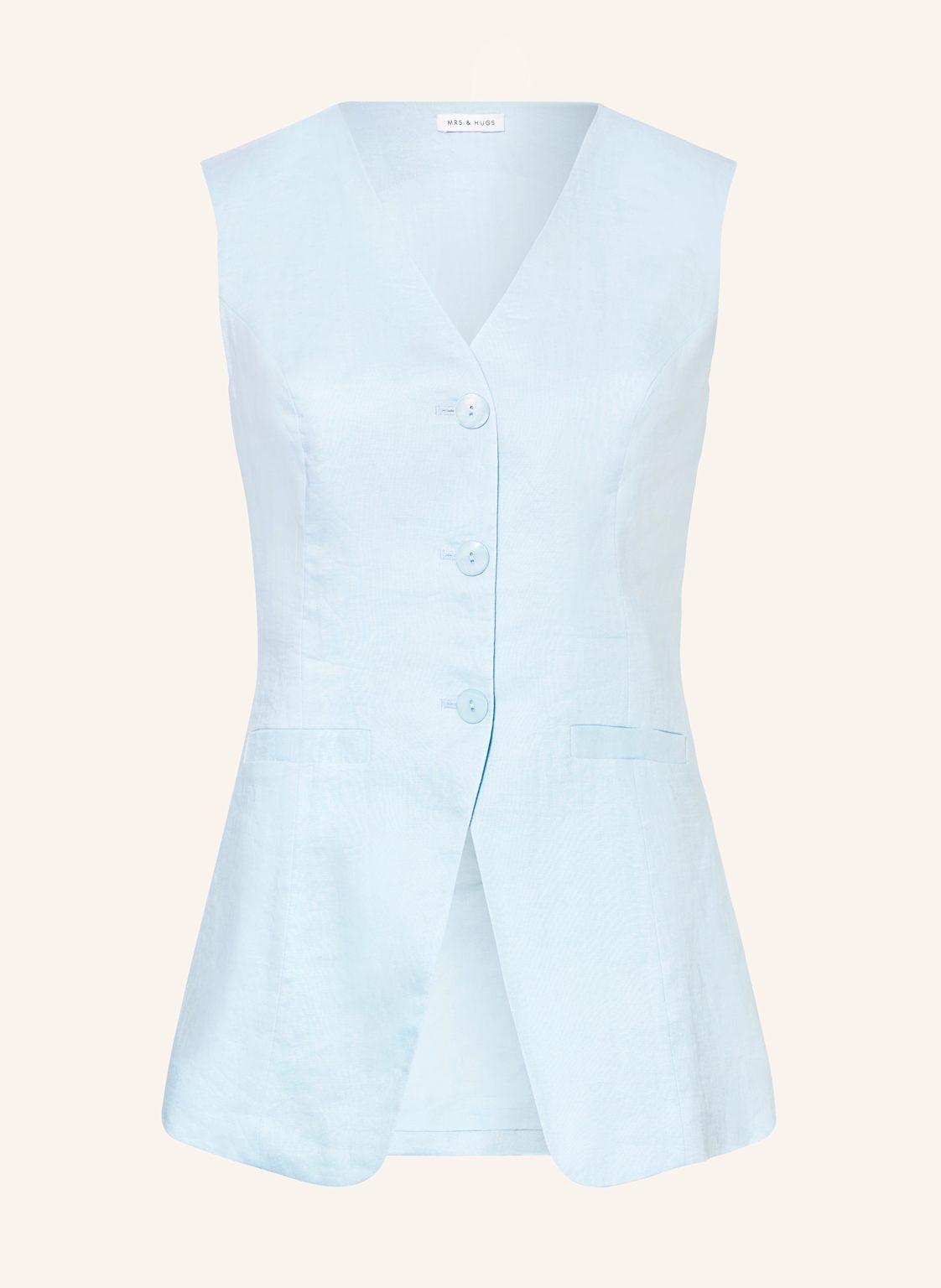 Mrs & Hugs Blazerweste blau Mrs & Hugs Blazerweste blau von Mrs & HUGS