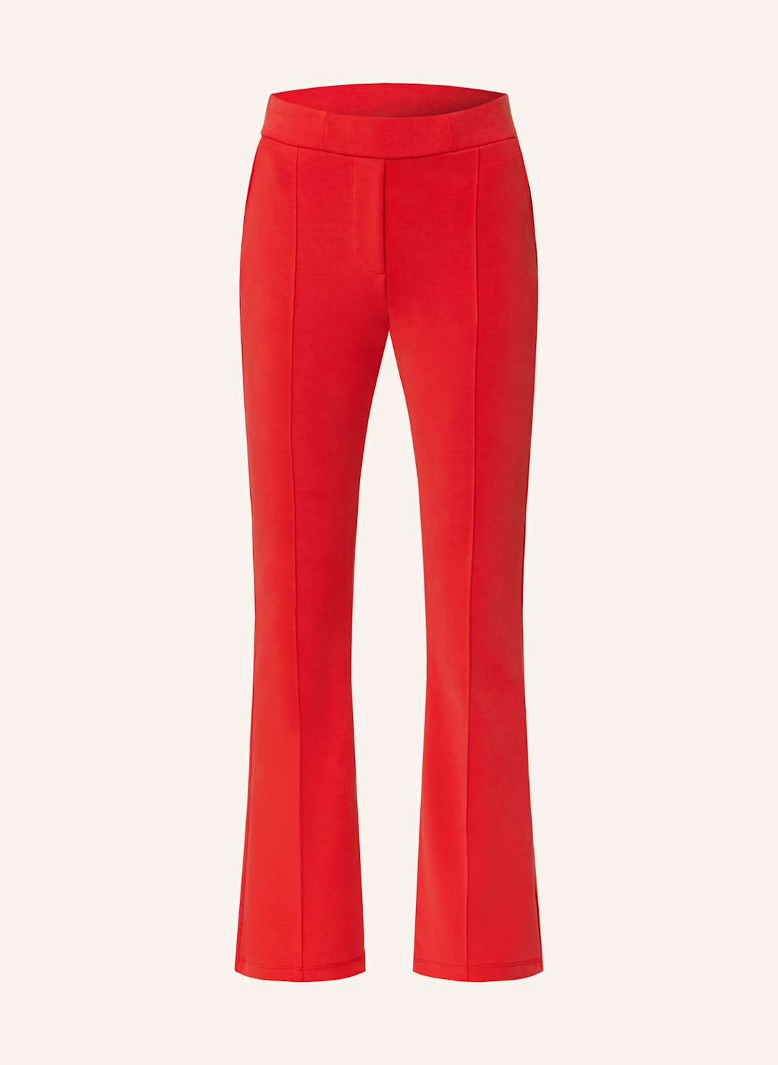 Mrs & Hugs Bootcut-Hose Aus Jersey rot Mrs & Hugs Bootcut-Hose Aus Jersey rot von Mrs & HUGS