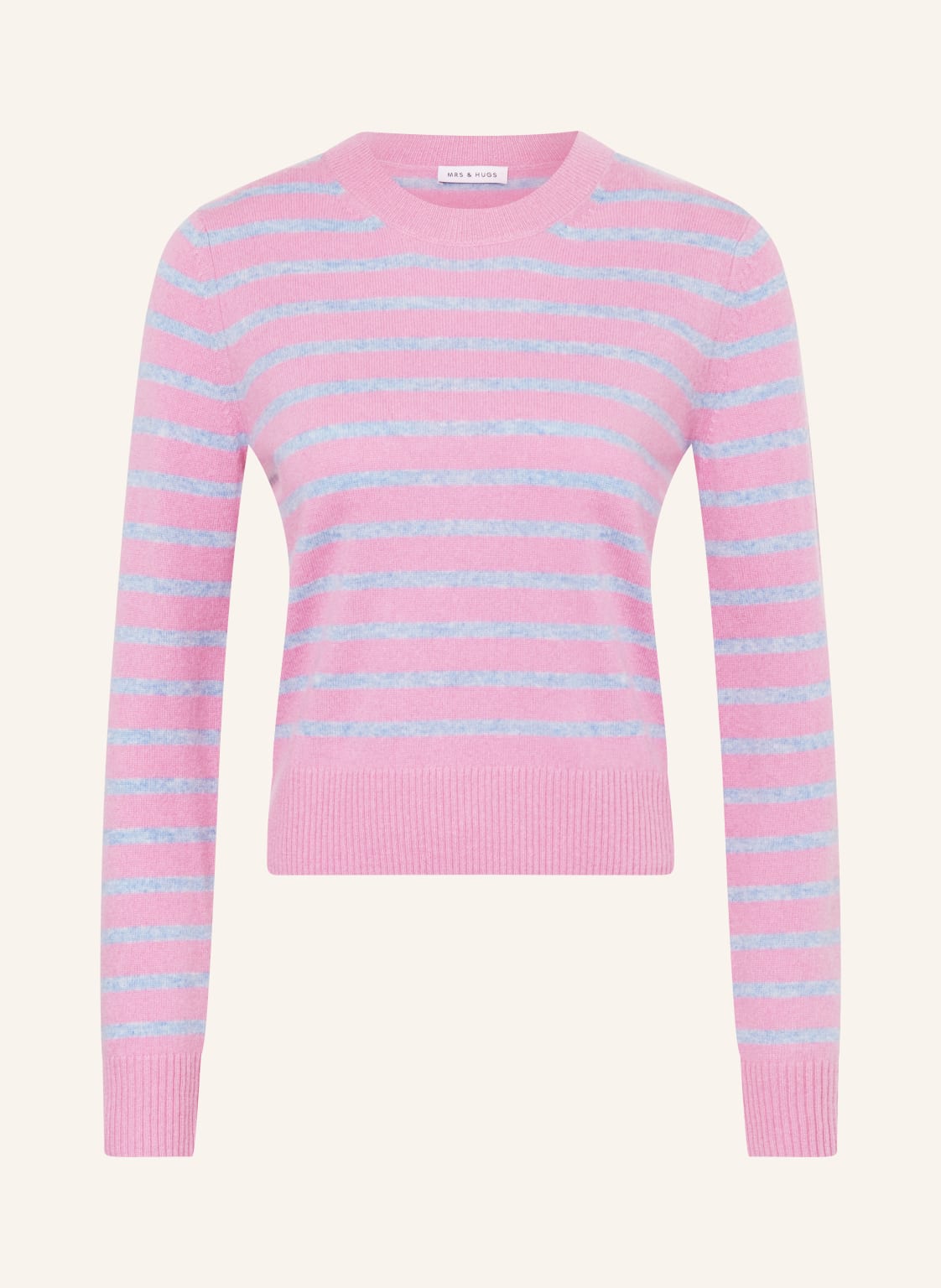 Mrs & Hugs Cashmere-Pullover rosa von Mrs & HUGS