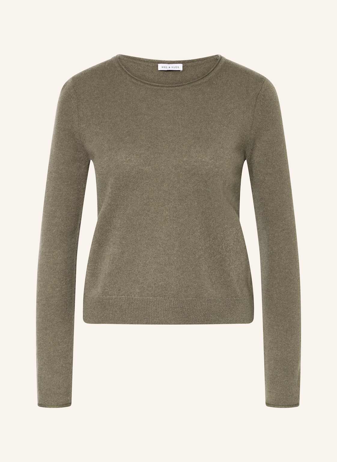 Mrs & Hugs Cashmere-Pullover gruen von Mrs & HUGS