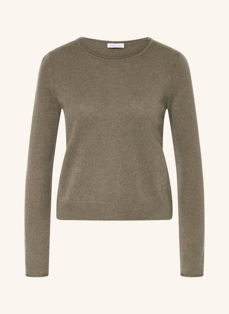 Mrs & Hugs Cashmere-Pullover gruen von Mrs & HUGS