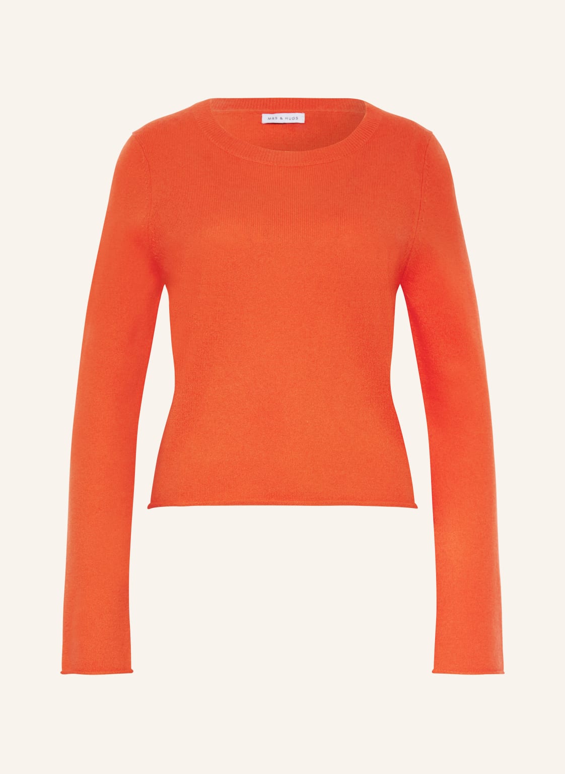Mrs & Hugs Cashmere-Pullover orange von Mrs & HUGS