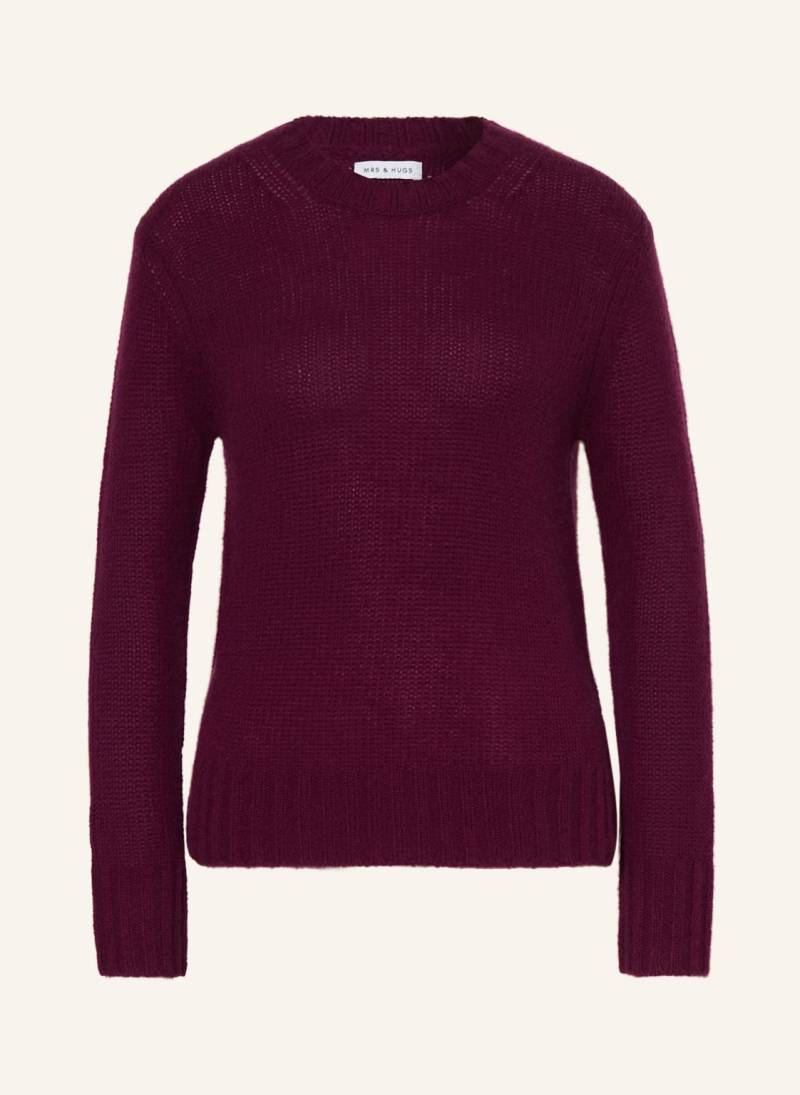 Mrs & Hugs Cashmere-Pullover rot von Mrs & HUGS