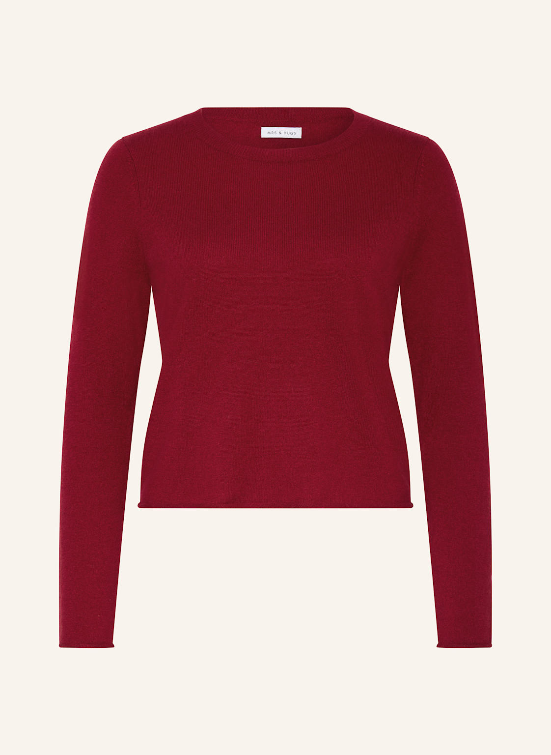 Mrs & Hugs Cashmere-Pullover rot von Mrs & HUGS