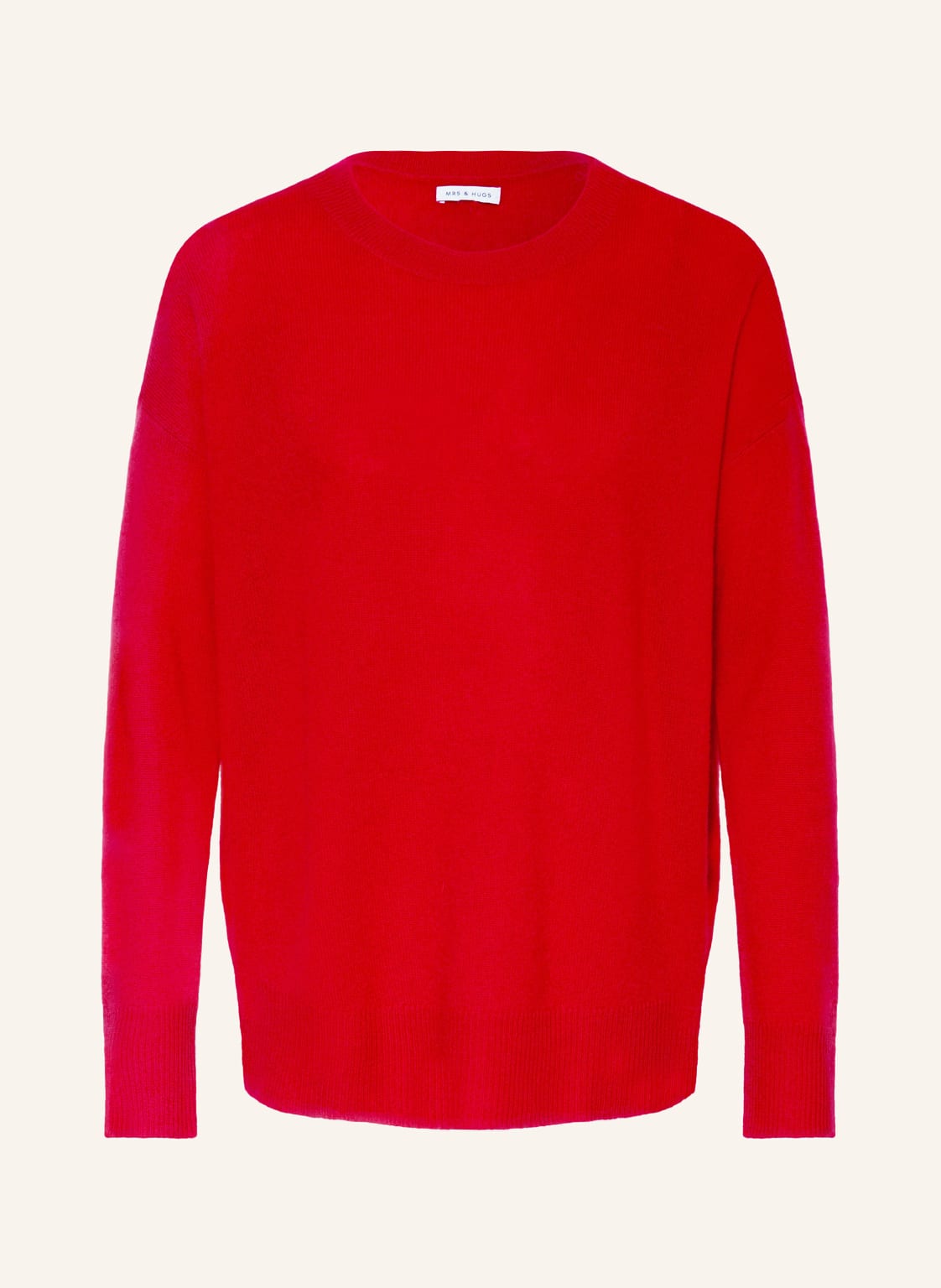 Mrs & Hugs Cashmere-Pullover rot von Mrs & HUGS