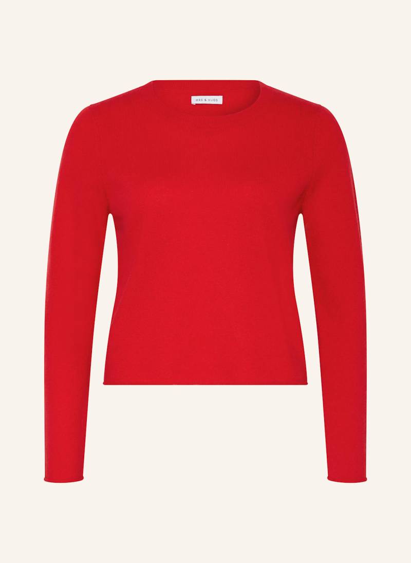 Mrs & Hugs Cashmere-Pullover rot von Mrs & HUGS