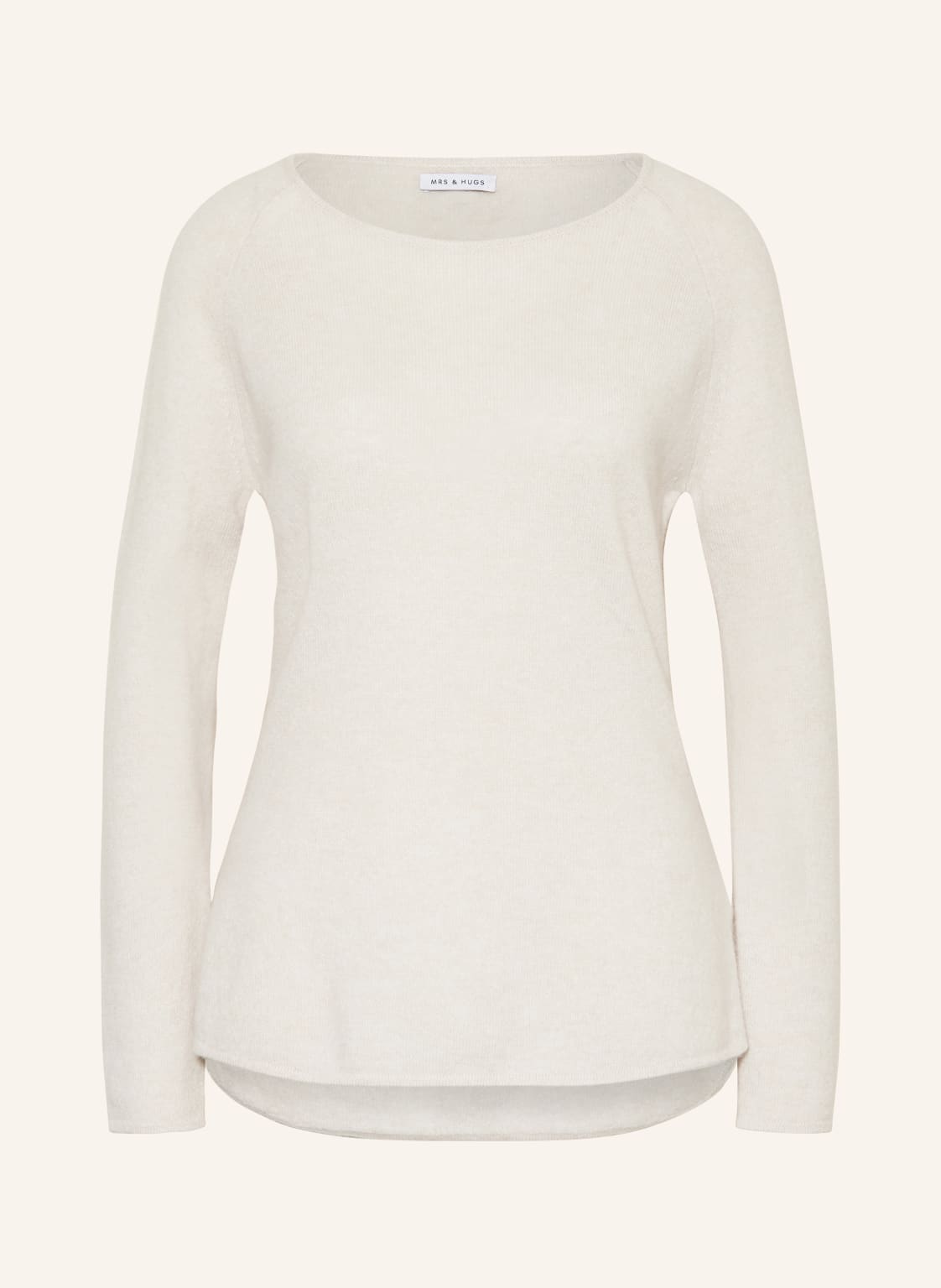 Mrs & Hugs Cashmere-Pullover weiss von Mrs & HUGS