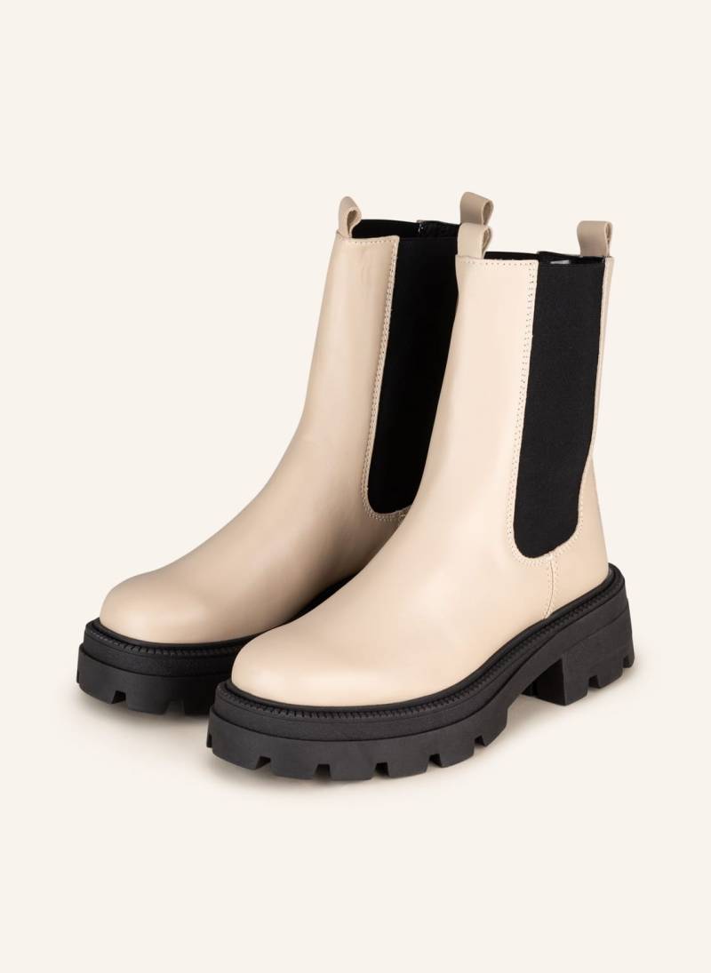 Mrs & Hugs Chelsea-Boots beige von Mrs & HUGS