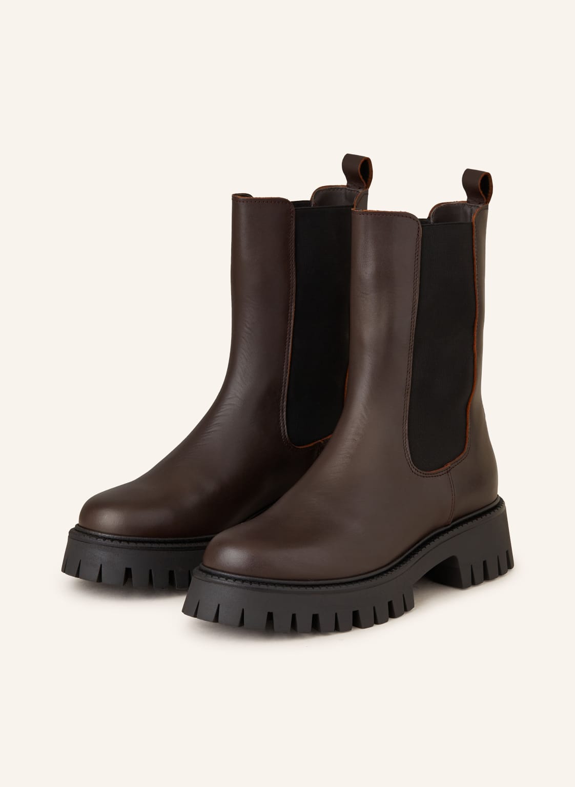 Mrs & Hugs Chelsea-Boots braun von Mrs & HUGS