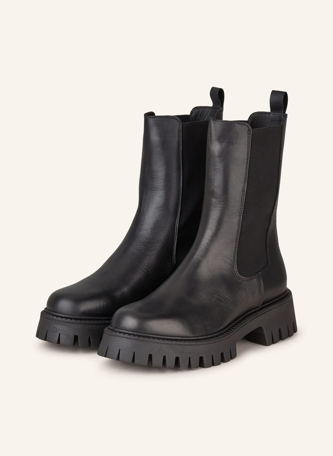 Mrs & Hugs Chelsea-Boots schwarz von Mrs & HUGS