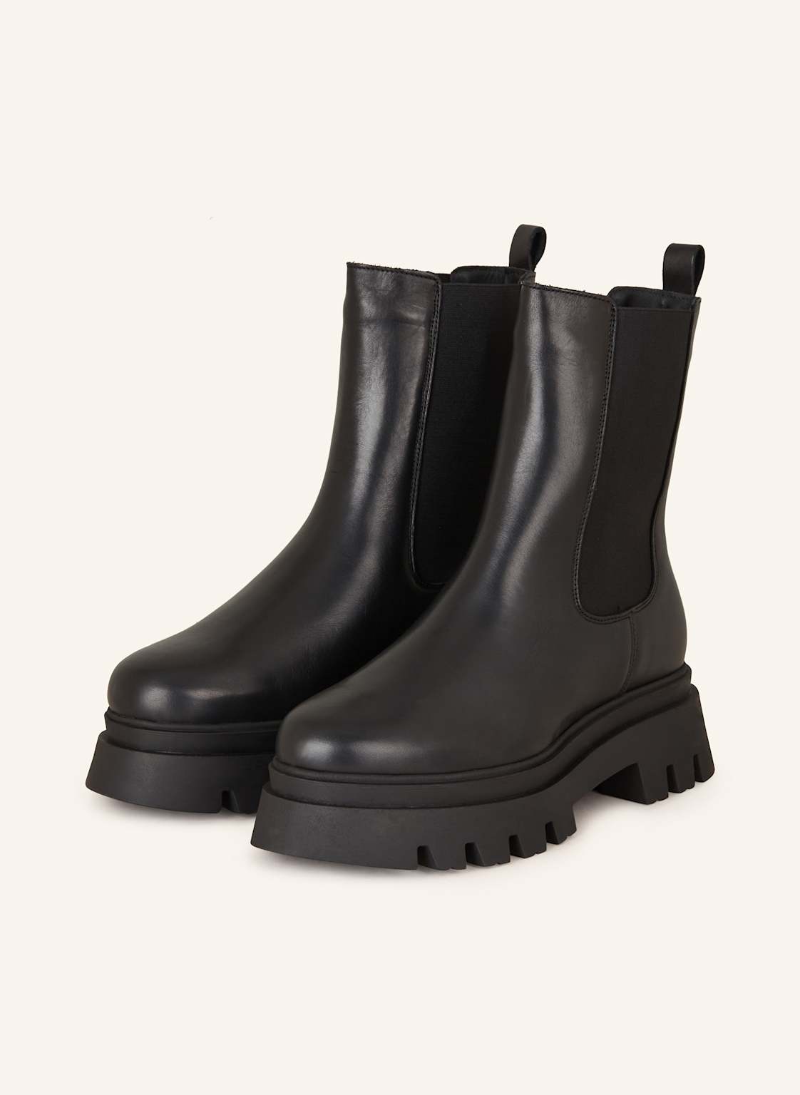 Mrs & Hugs Chelsea-Boots schwarz von Mrs & HUGS