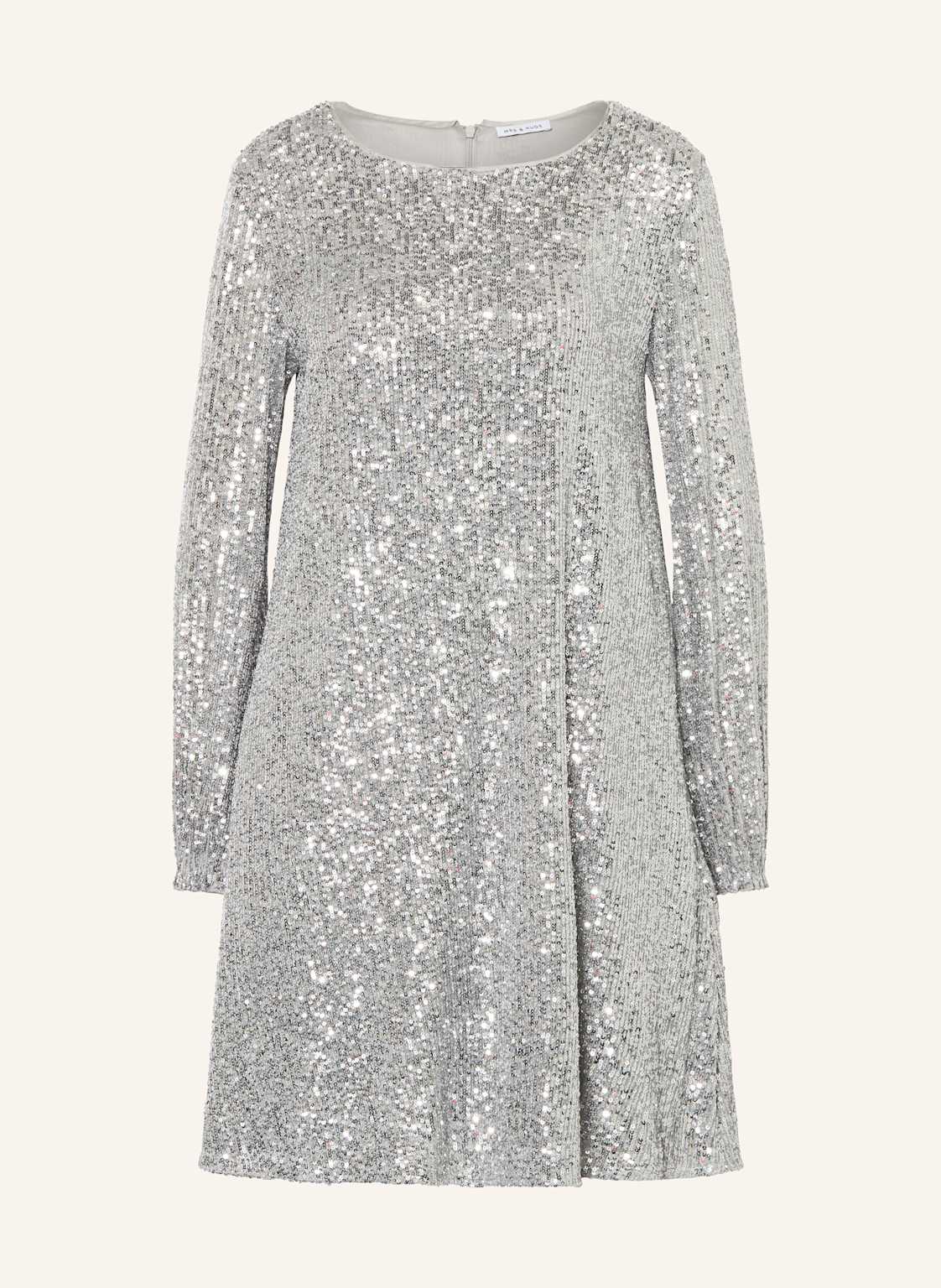 Mrs & Hugs Cocktailkleid Mit Pailletten silber Mrs & Hugs Cocktailkleid Mit Pailletten silber von Mrs & HUGS