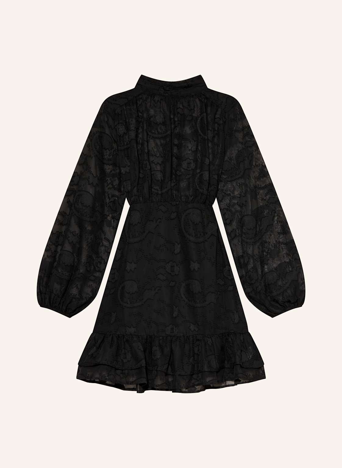 Mrs & Hugs Cocktailkleid Mit Volants schwarz Mrs & Hugs Cocktailkleid Mit Volants schwarz von Mrs & HUGS