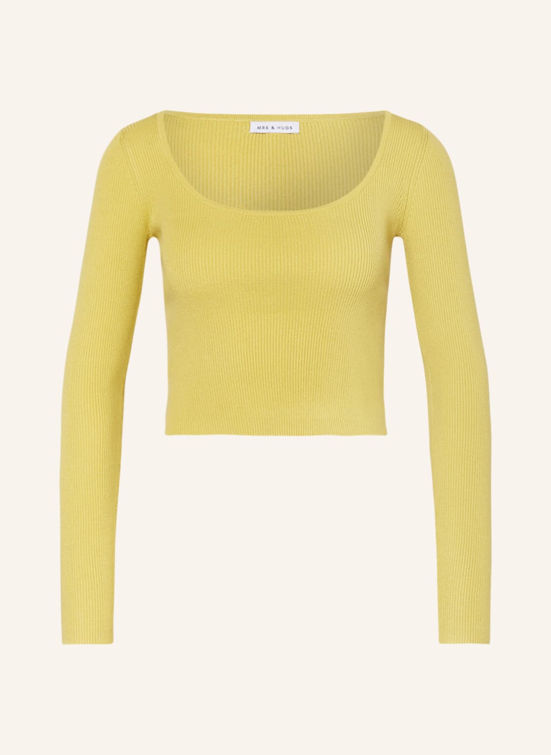 Mrs & Hugs Cropped-Pullover gruen Mrs & Hugs Cropped-Pullover gruen von Mrs & HUGS