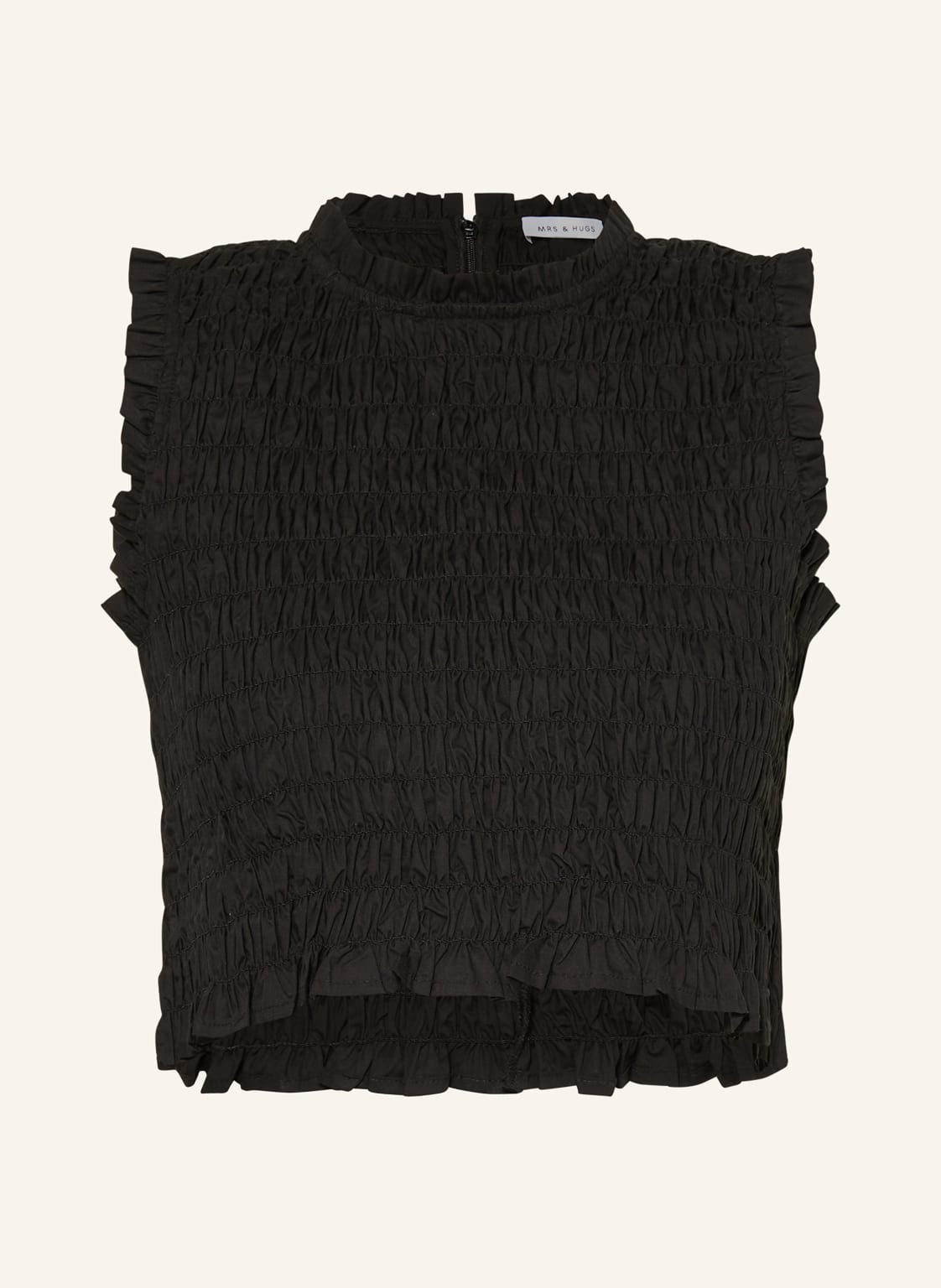 Mrs & Hugs Cropped-Top schwarz Mrs & Hugs Cropped-Top schwarz von Mrs & HUGS