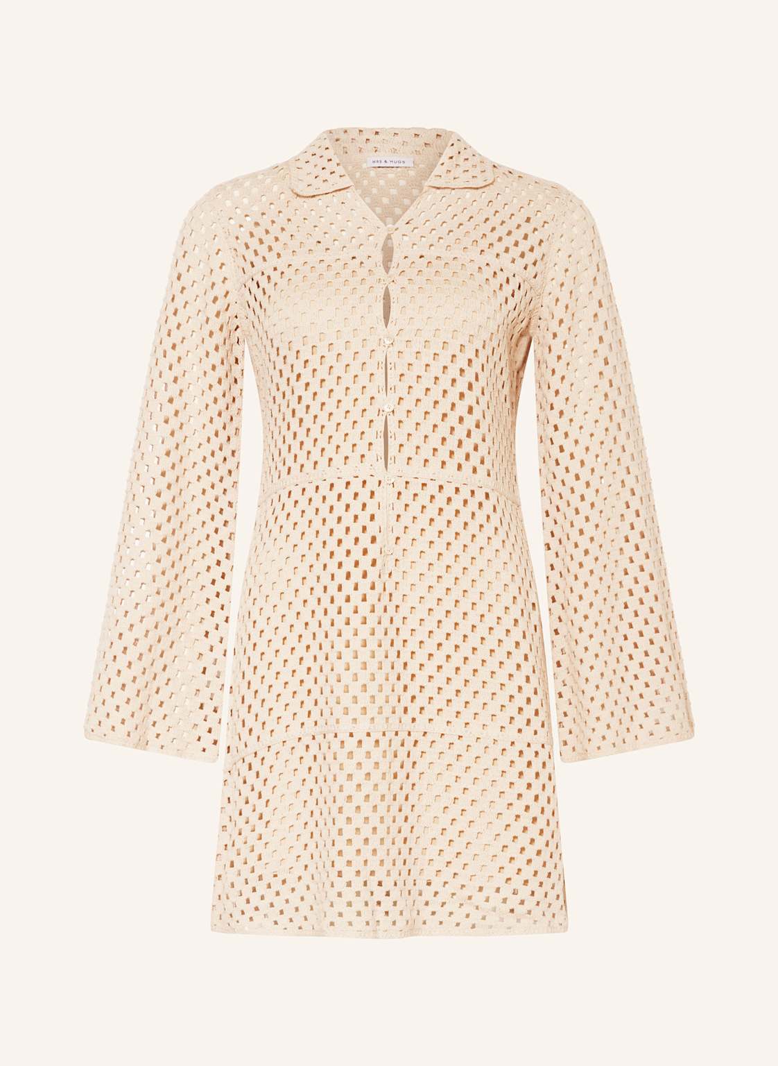 Mrs & Hugs Häkelkleid beige Mrs & Hugs Häkelkleid beige von Mrs & HUGS