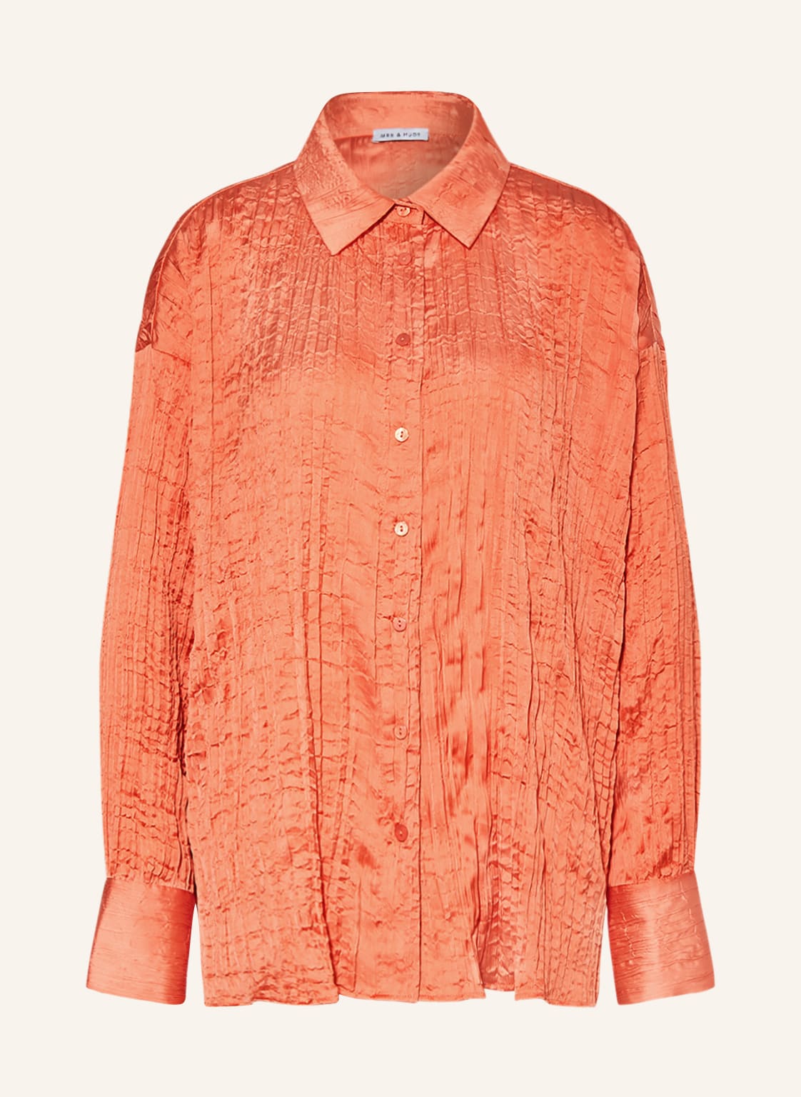 Mrs & Hugs Hemdbluse orange Mrs & Hugs Hemdbluse orange von Mrs & HUGS
