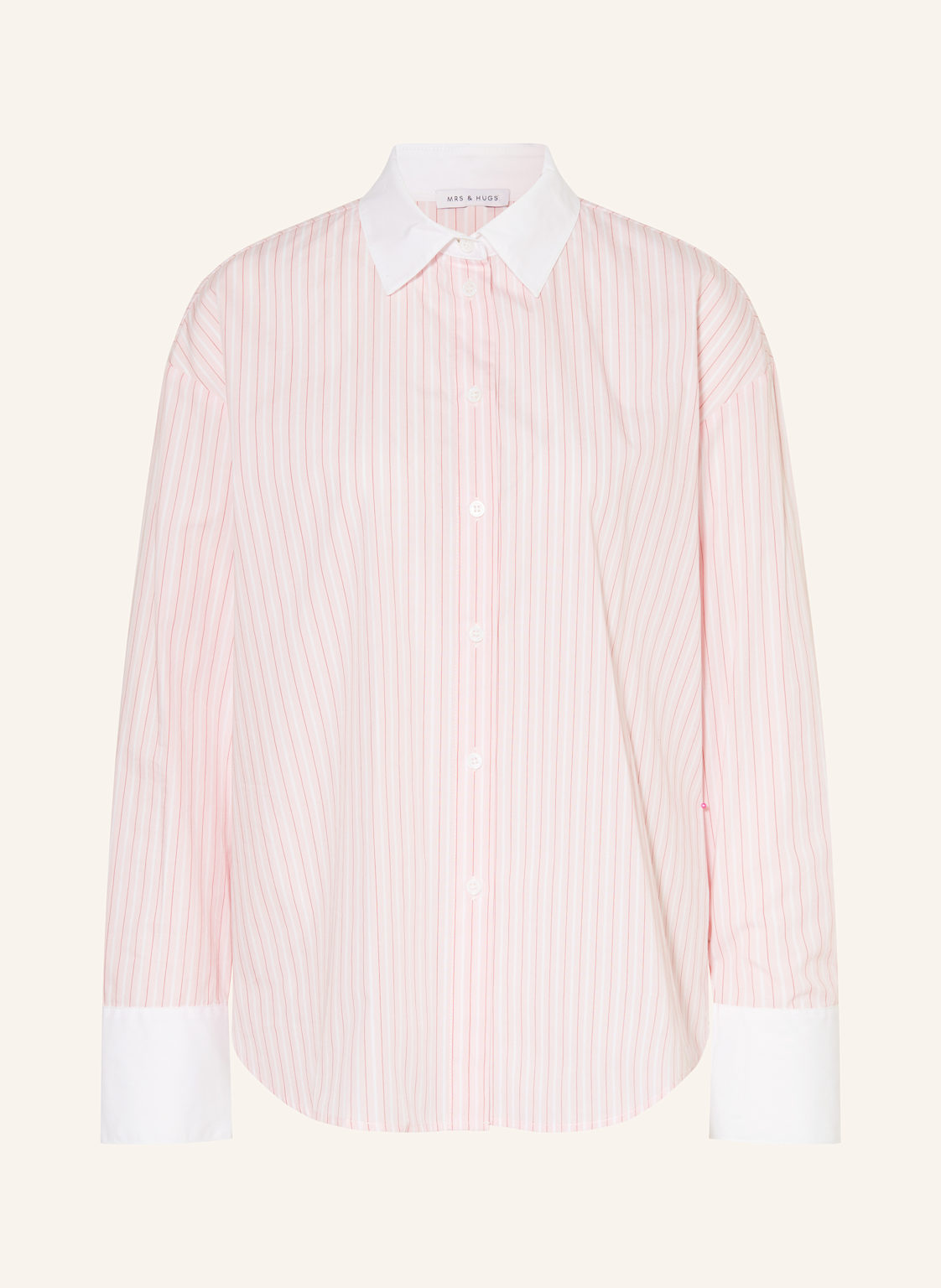 Mrs & Hugs Hemdbluse rosa Mrs & Hugs Hemdbluse rosa von Mrs & HUGS