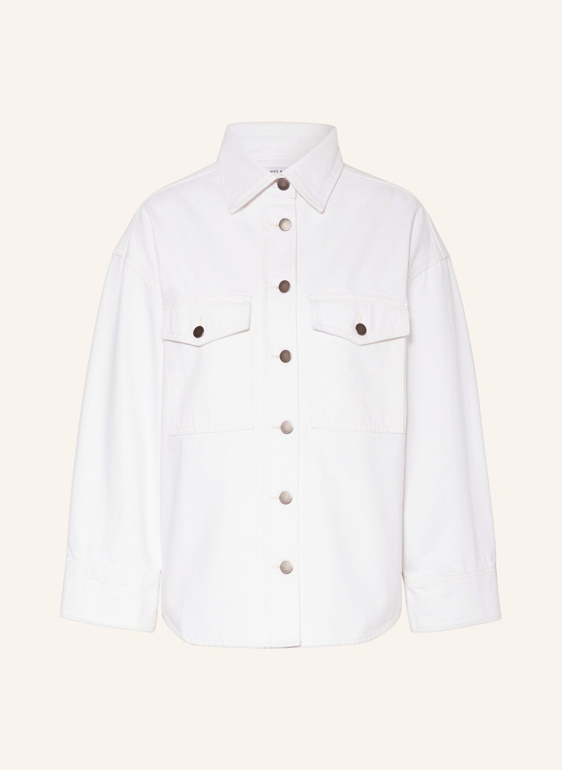 Mrs & Hugs Jeans-Overjacket weiss Mrs & Hugs Jeans-Overjacket weiss von Mrs & HUGS