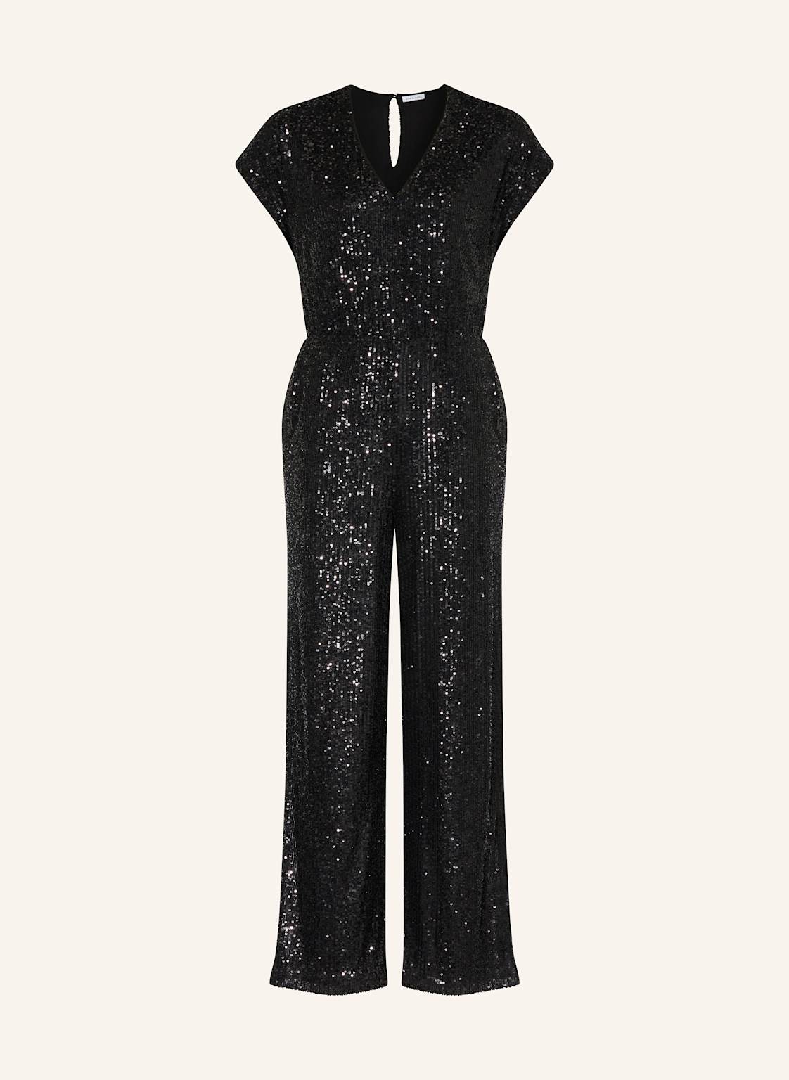 Mrs & Hugs Jumpsuit Mit Pailletten schwarz Mrs & Hugs Jumpsuit Mit Pailletten schwarz von Mrs & HUGS
