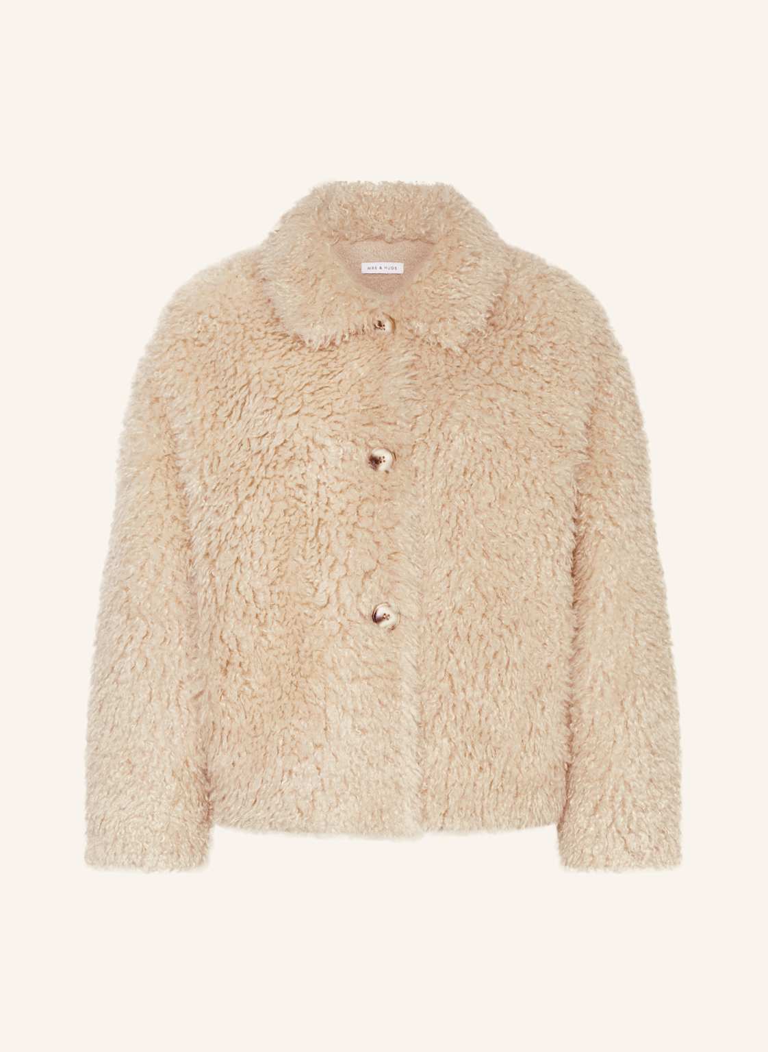 Mrs & Hugs Kunstfell-Jacke beige Mrs & Hugs Kunstfell-Jacke beige von Mrs & HUGS