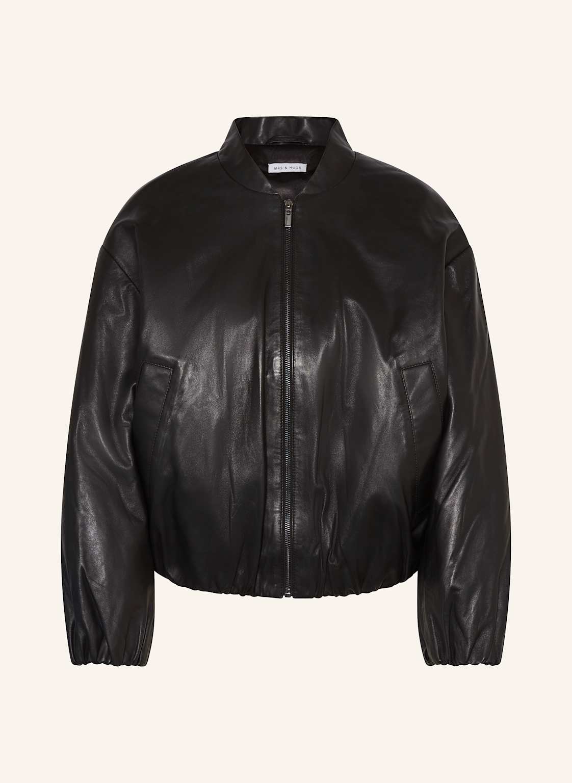 Mrs & Hugs Lederblouson schwarz Mrs & Hugs Lederblouson schwarz von Mrs & HUGS