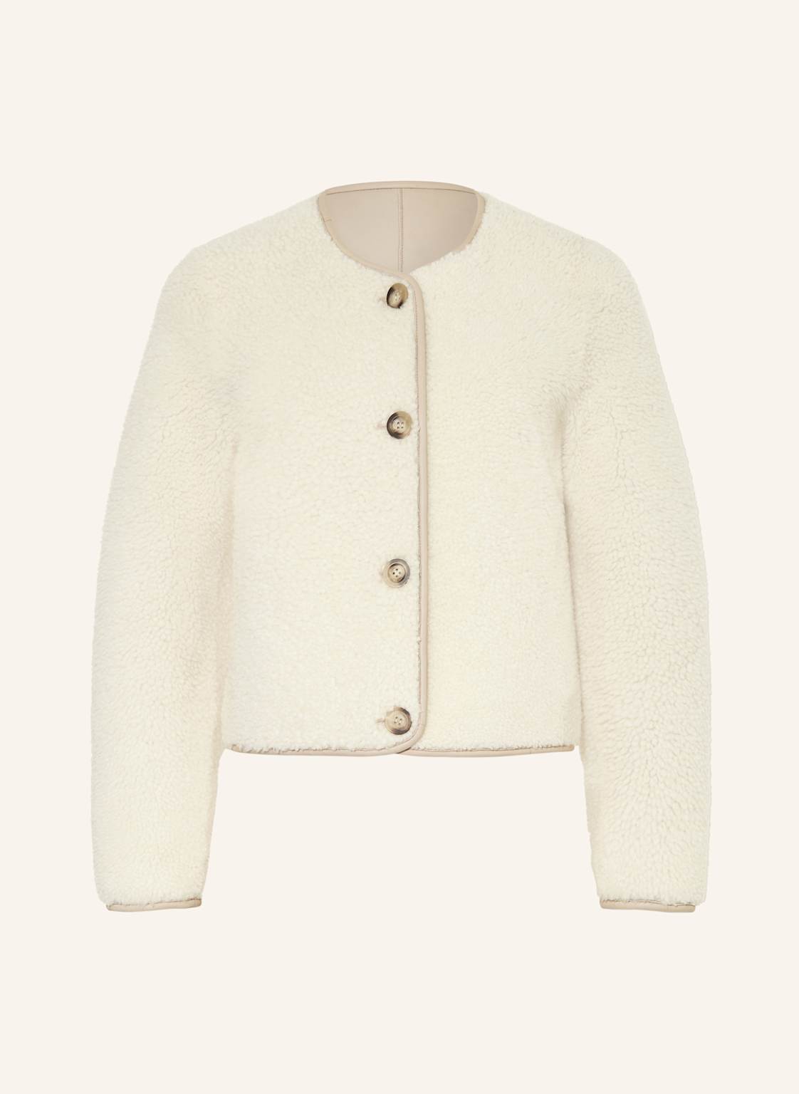 Mrs & Hugs Lederjacke Zum Wenden weiss Mrs & Hugs Lederjacke Zum Wenden weiss von Mrs & HUGS