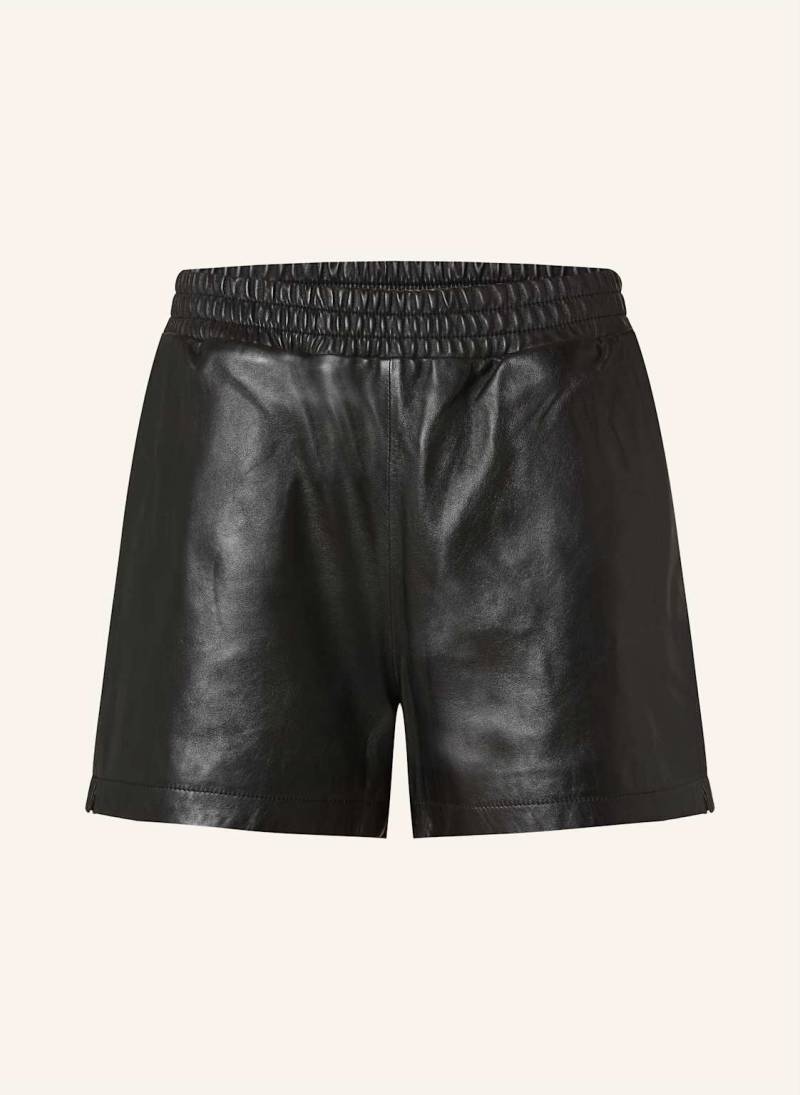 Mrs & Hugs Ledershorts schwarz von Mrs & HUGS