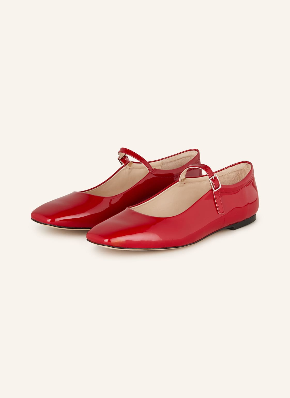 Mrs & Hugs Mary-Jane-Ballerinas rot von Mrs & HUGS