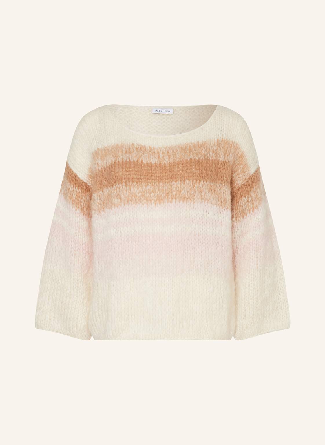 Mrs & Hugs Mohair-Pullover rosa von Mrs & HUGS