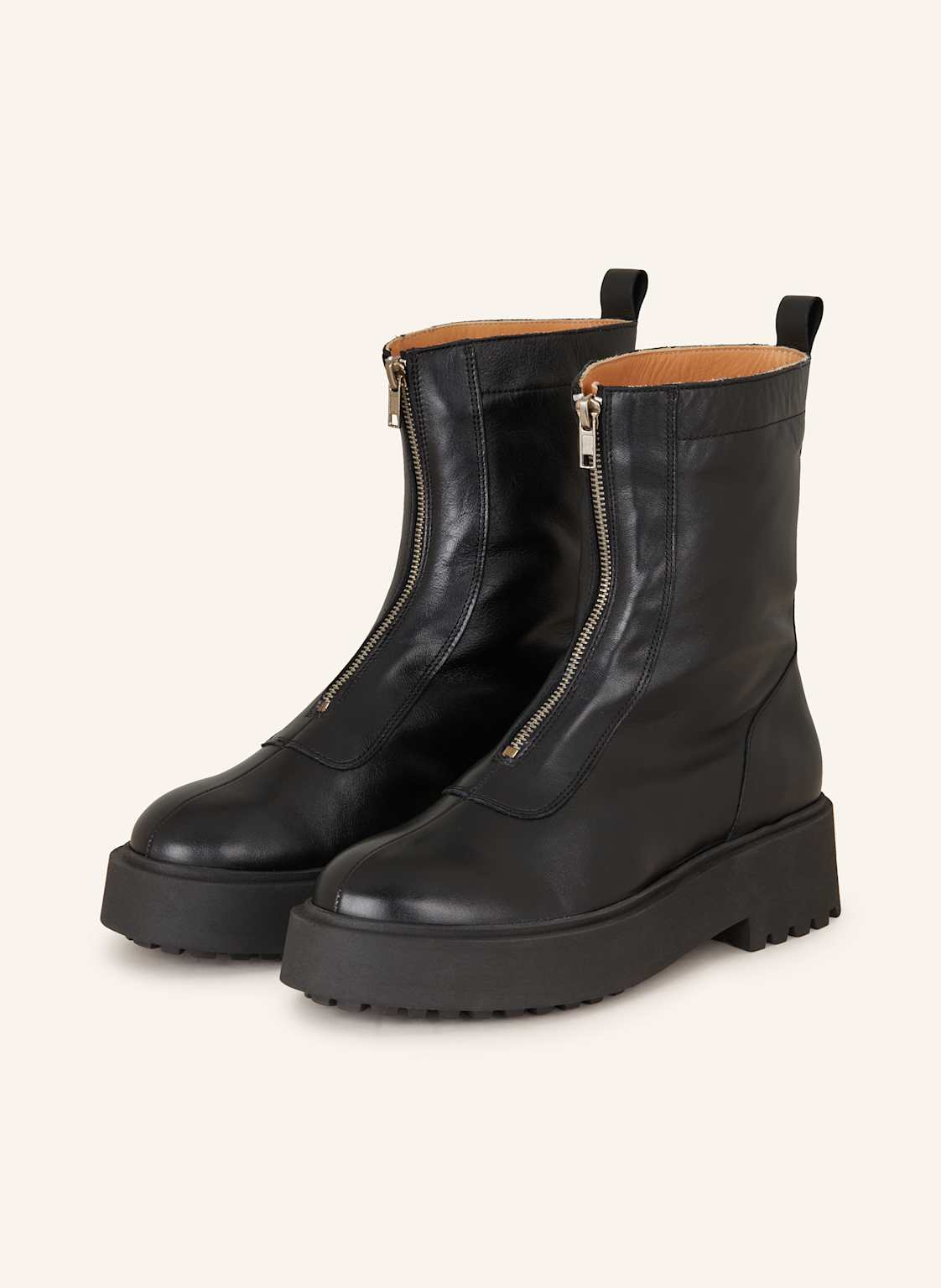 Mrs & Hugs Plateau-Boots schwarz von Mrs & HUGS