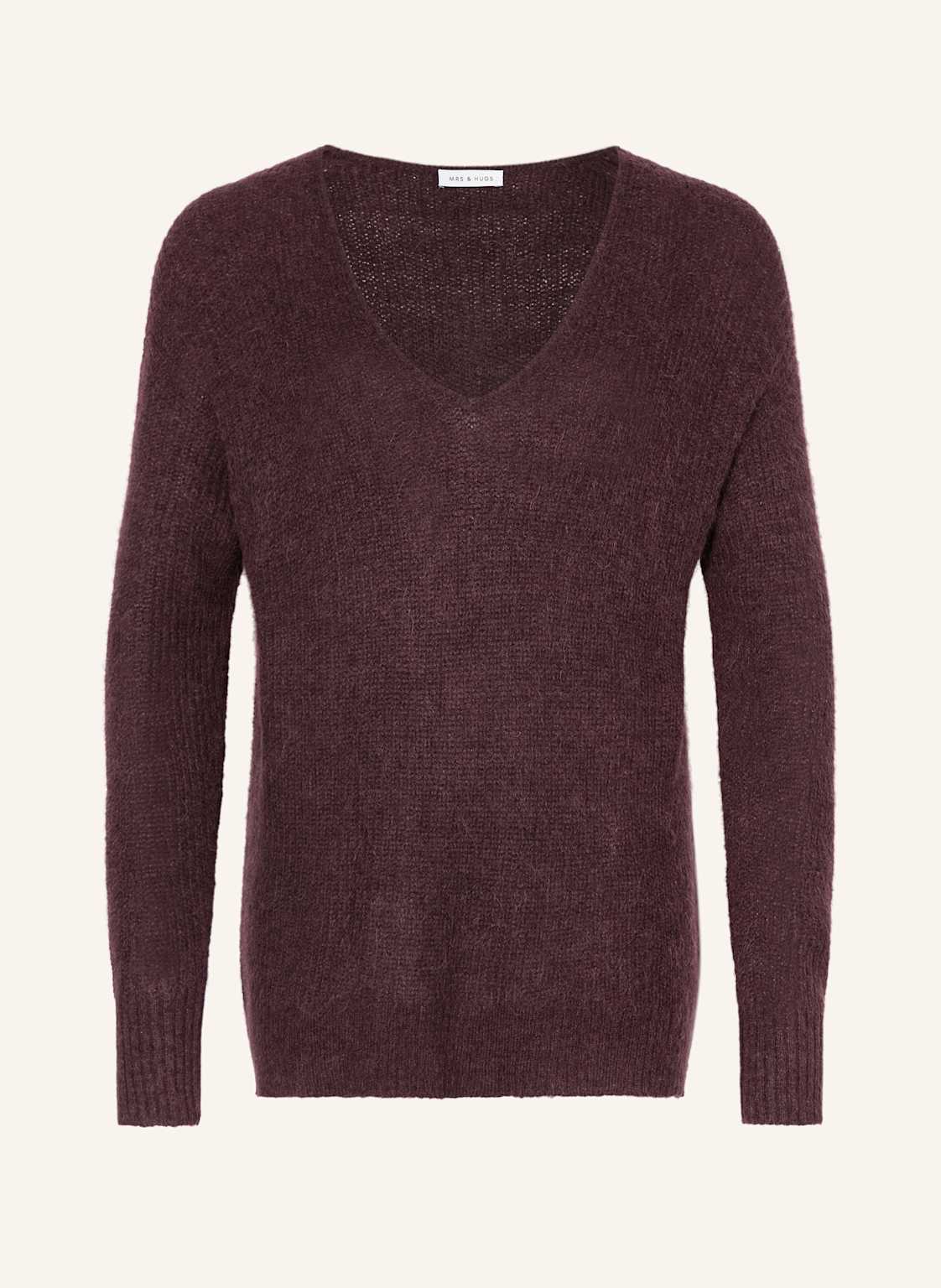 Mrs & Hugs Pullover Mit Alpaka rot Mrs & Hugs Pullover Mit Alpaka rot von Mrs & HUGS