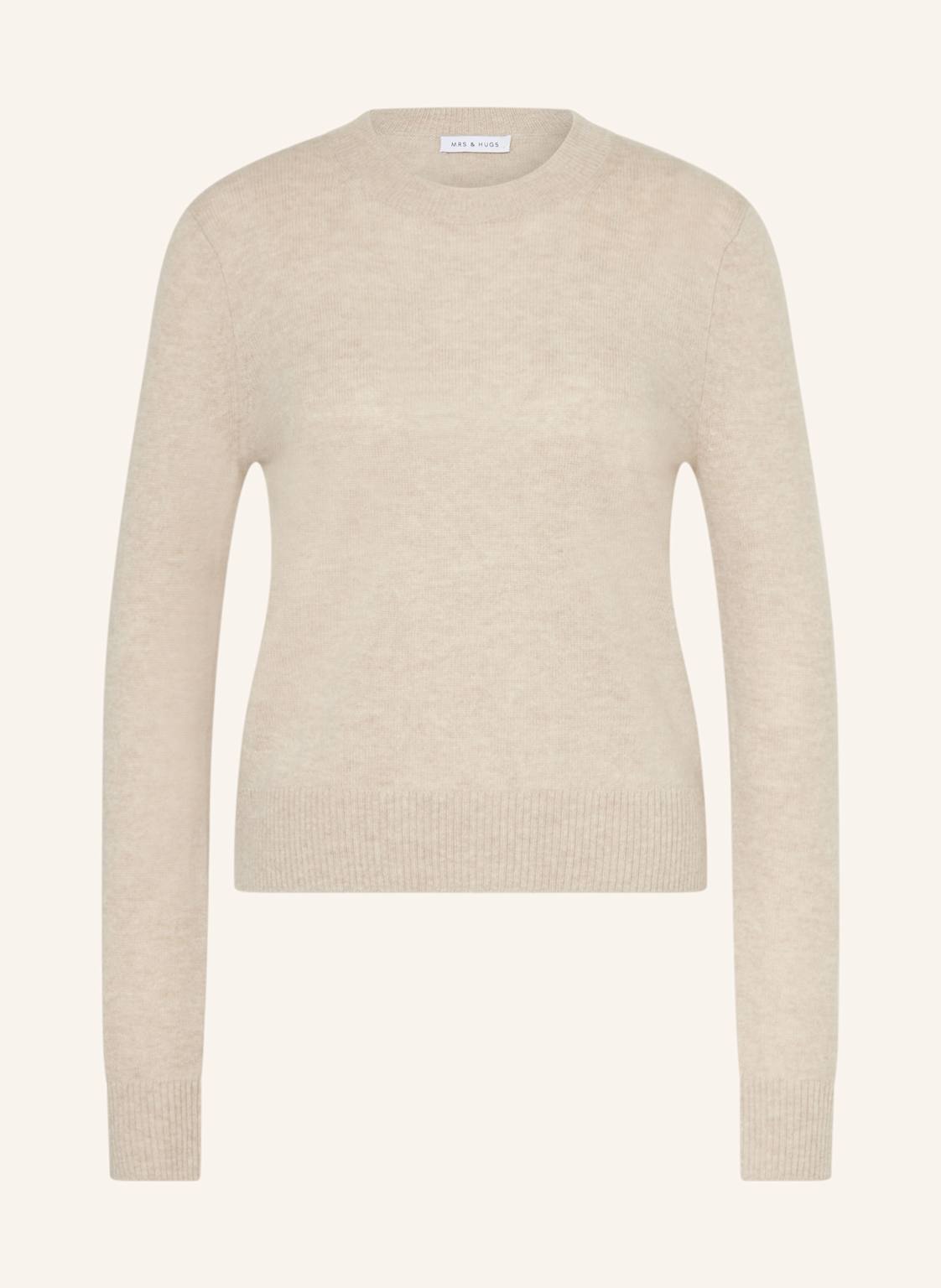 Mrs & Hugs Pullover Mit Cashmere beige von Mrs & HUGS