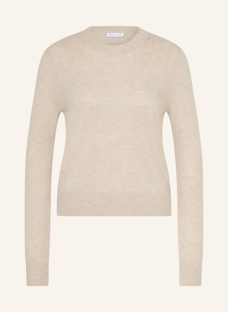 Mrs & Hugs Pullover Mit Cashmere beige von Mrs & HUGS