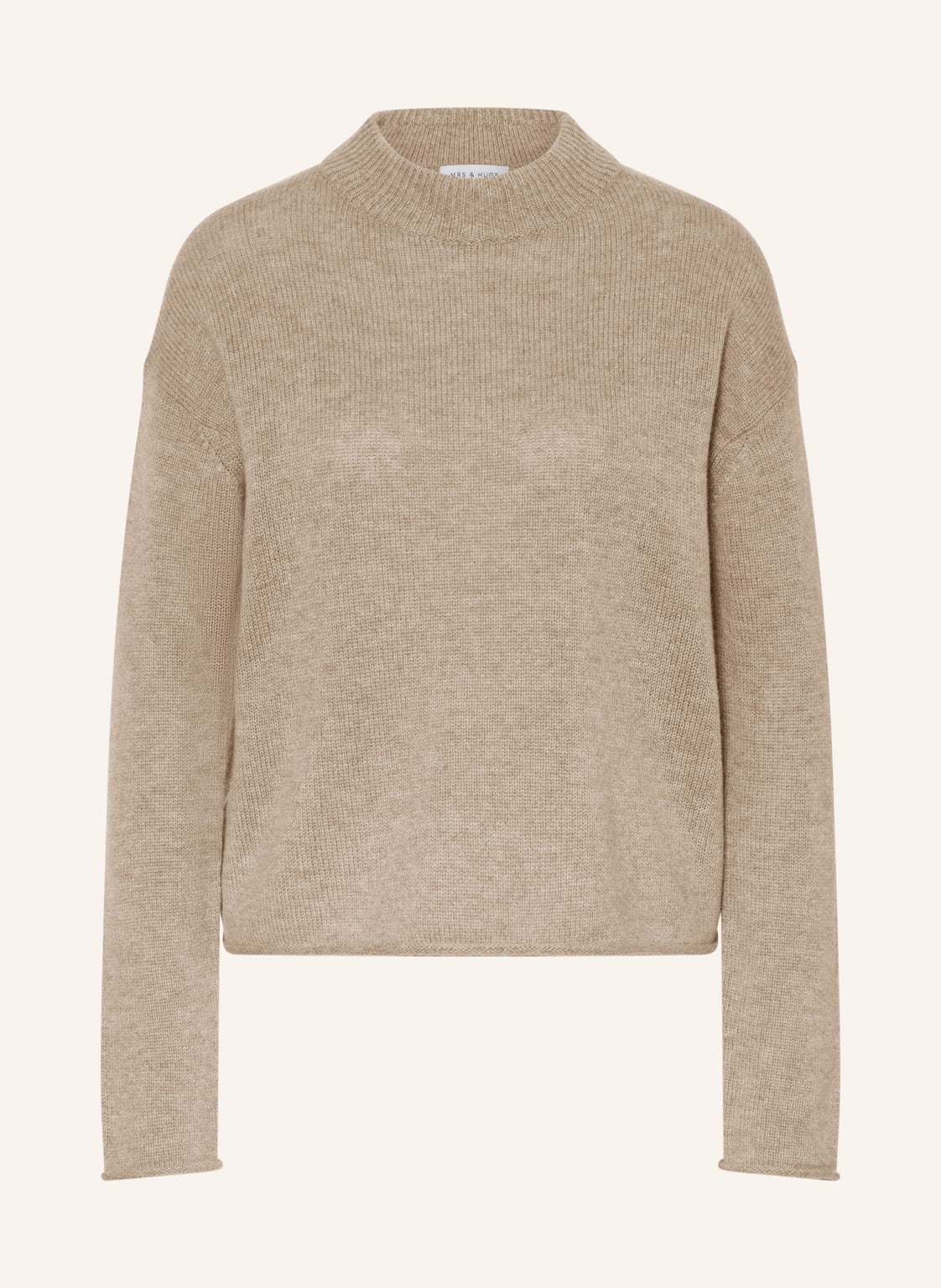 Mrs & Hugs Pullover Mit Cashmere beige Mrs & Hugs Pullover Mit Cashmere beige von Mrs & HUGS
