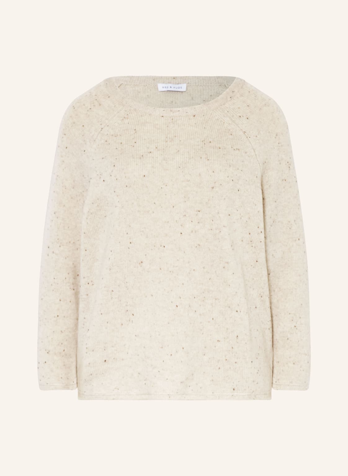 Mrs & Hugs Pullover Mit Cashmere beige Mrs & Hugs Pullover Mit Cashmere beige von Mrs & HUGS