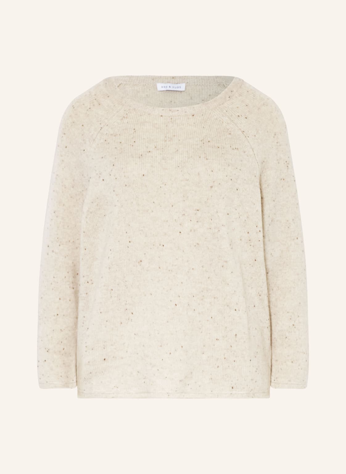 Mrs & Hugs Pullover Mit Cashmere beige von Mrs & HUGS