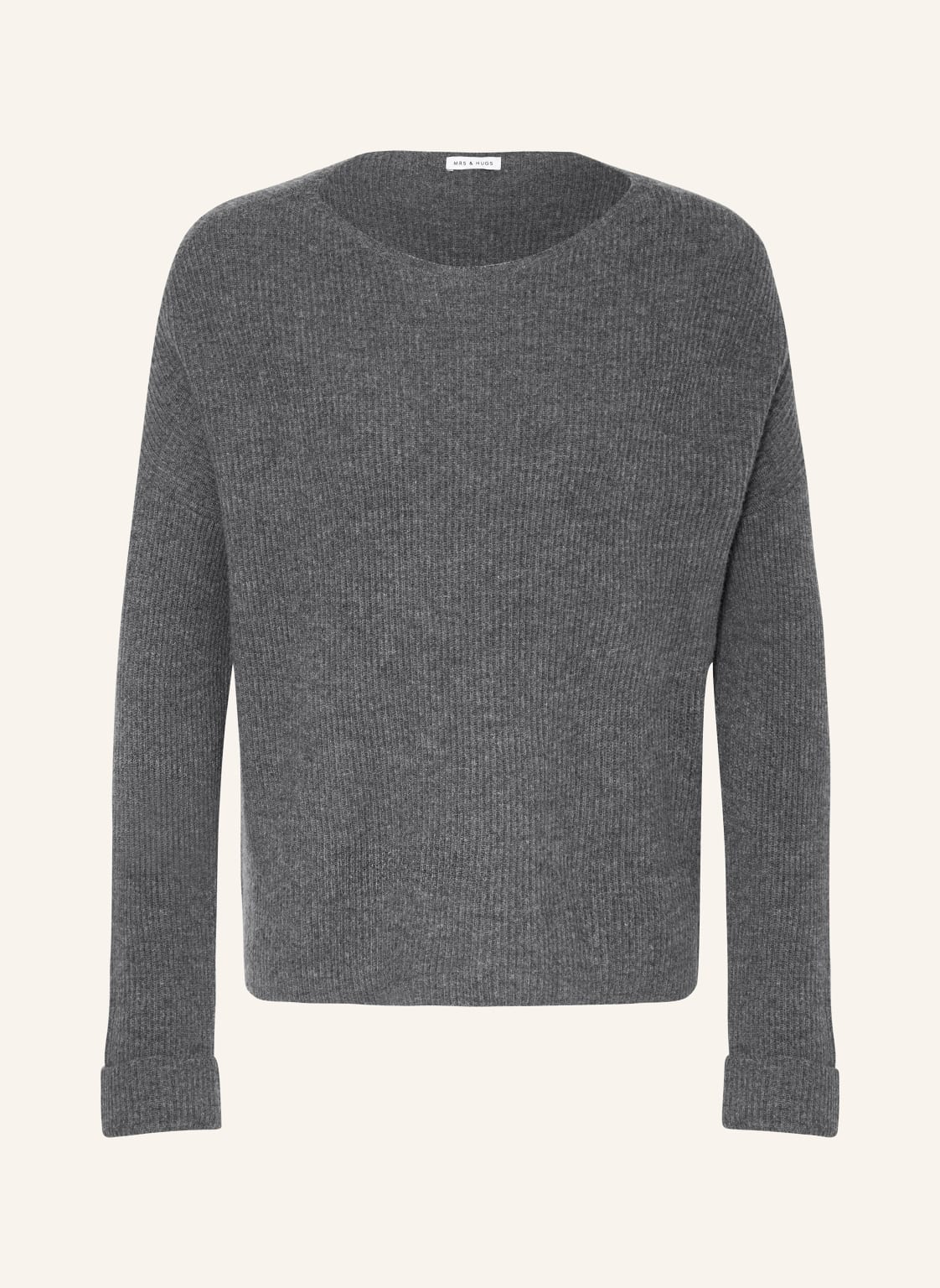 Mrs & Hugs Pullover Mit Cashmere grau von Mrs & HUGS