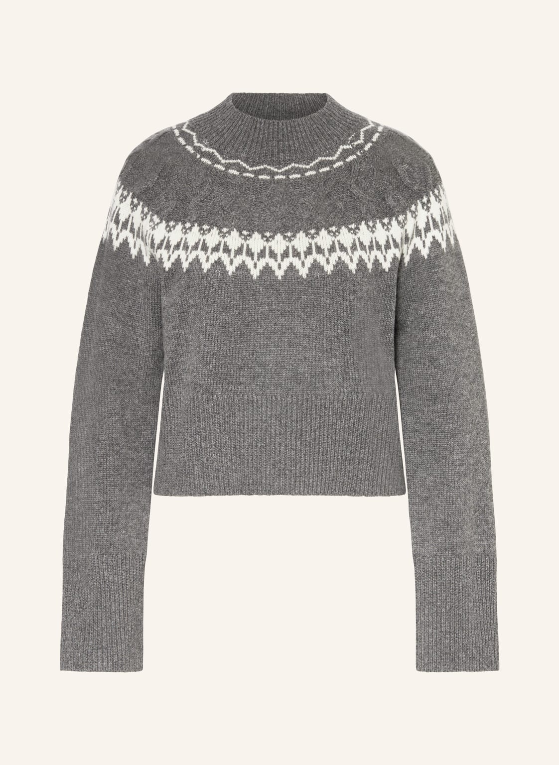 Mrs & Hugs Pullover Mit Cashmere grau Mrs & Hugs Pullover Mit Cashmere grau von Mrs & HUGS