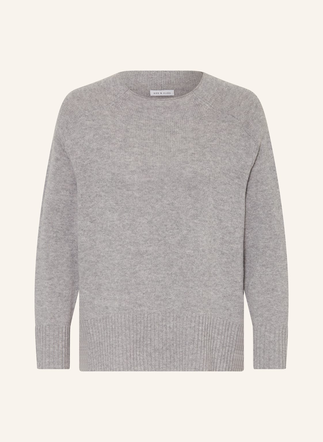 Mrs & Hugs Pullover Mit Cashmere grau von Mrs & HUGS