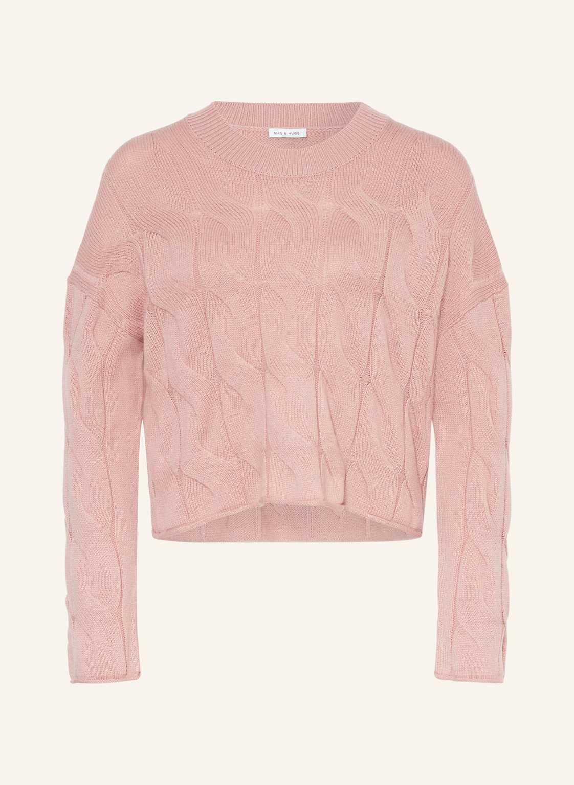 Mrs & Hugs Pullover Mit Cashmere rosa Mrs & Hugs Pullover Mit Cashmere rosa von Mrs & HUGS