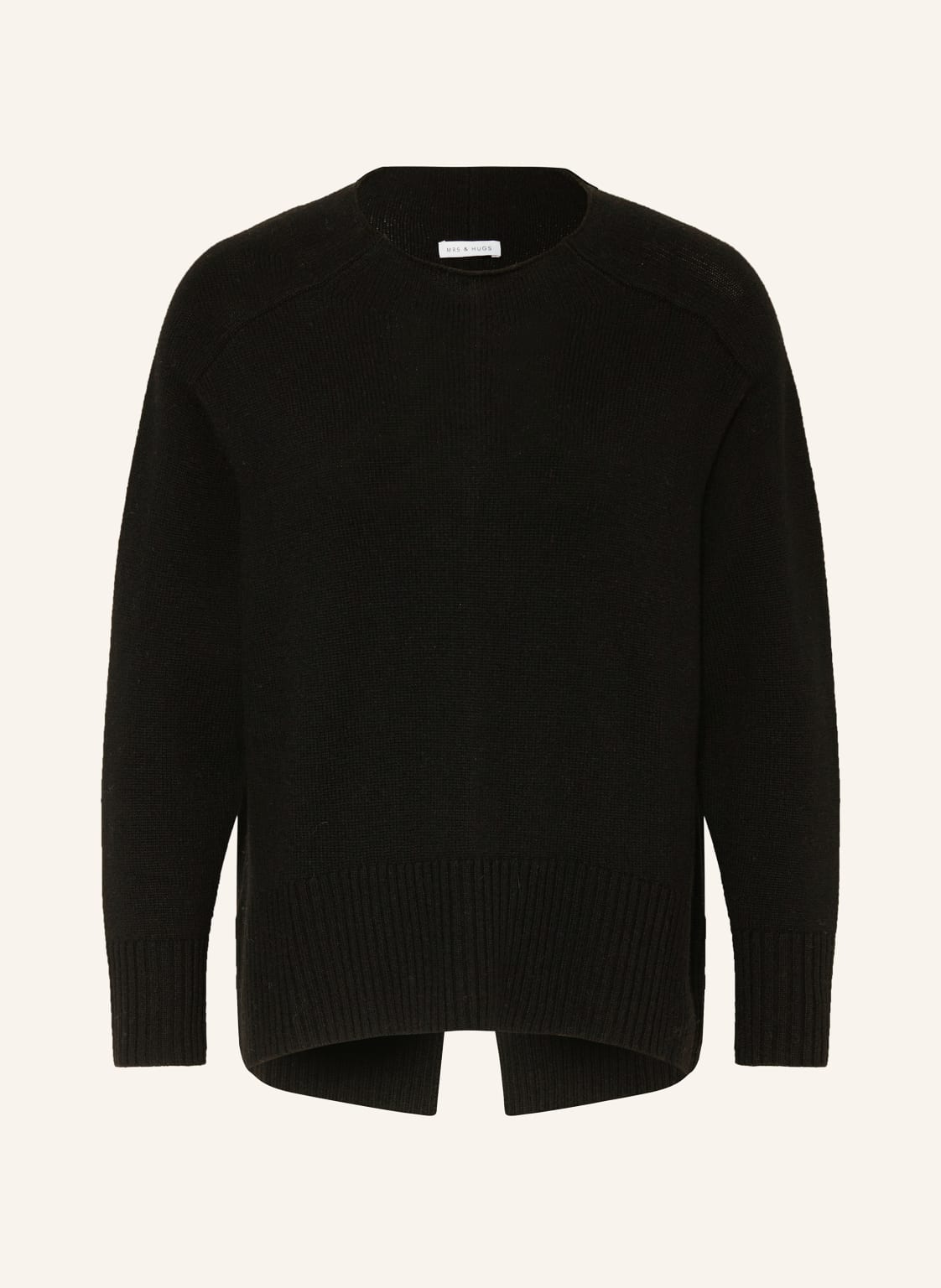 Mrs & Hugs Pullover Mit Cashmere schwarz Mrs & Hugs Pullover Mit Cashmere schwarz von Mrs & HUGS