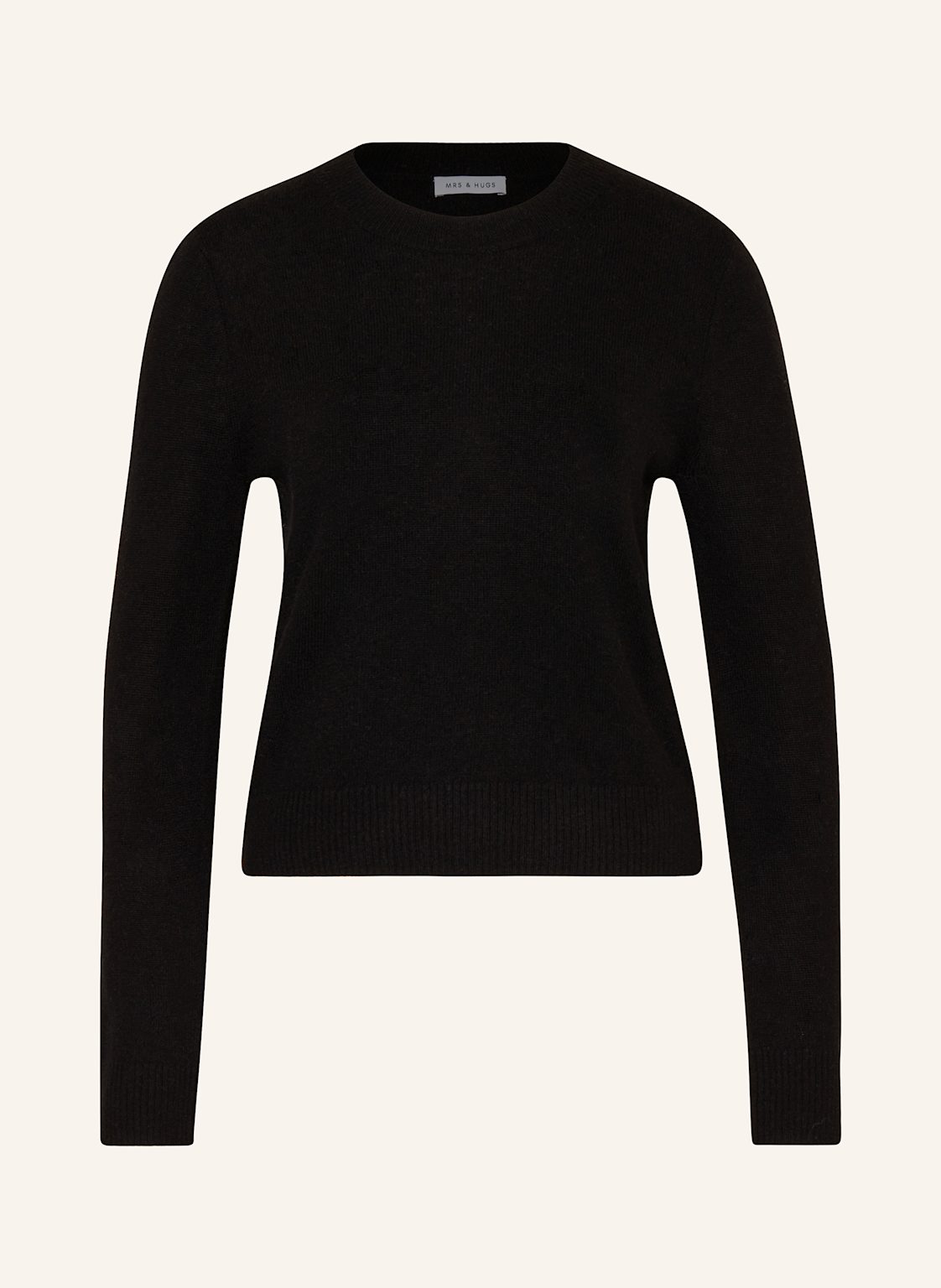 Mrs & Hugs Pullover Mit Cashmere schwarz Mrs & Hugs Pullover Mit Cashmere schwarz von Mrs & HUGS