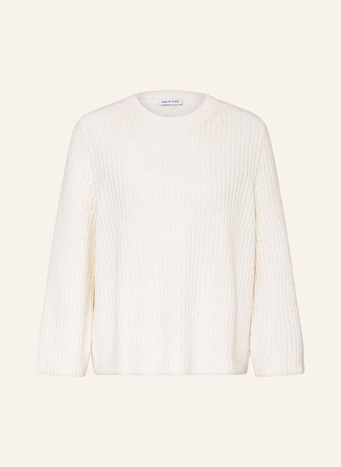 Mrs & Hugs Pullover Mit Cashmere weiss Mrs & Hugs Pullover Mit Cashmere weiss von Mrs & HUGS